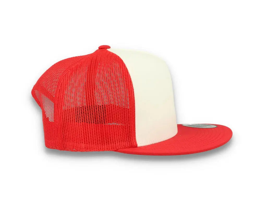 Classic Trucker Cap Red/White/Red - Yupoong 6006 - LOKK