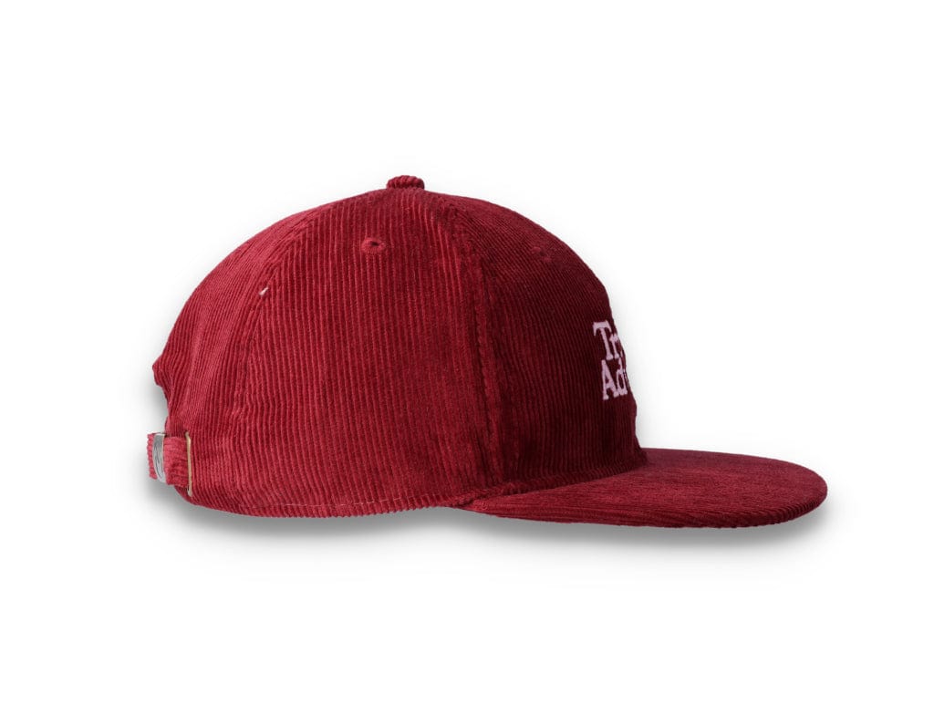 Playdude Trip Advisor Cord Cap Burgundy - LOKK