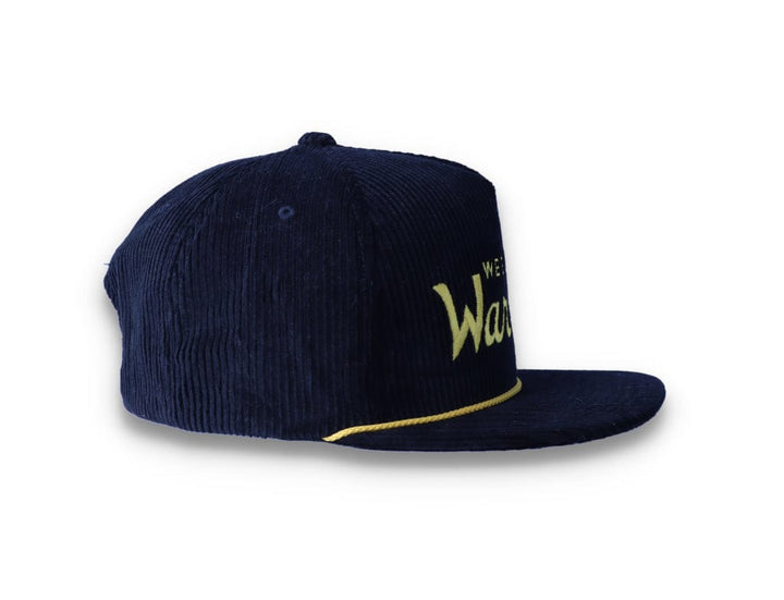 Snapback Cap Black Weekend Warrior Corduroy - LOKK