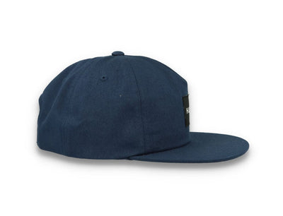 Cap Snapback Essential Unstructured Box Indigo Blue