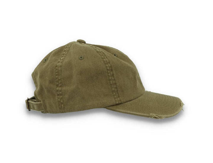Low Profile Destroyed Cap Buck Green 6245DC - LOKK