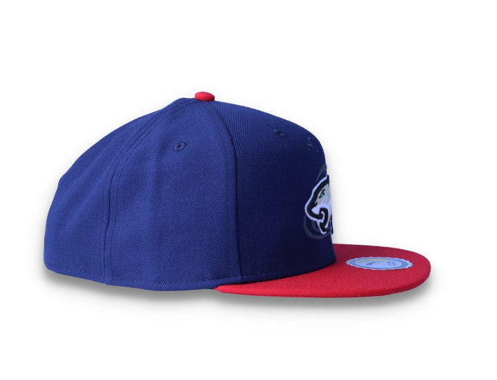 Snapback Cap Hometown Heroes Basketball Peacoat/Puma Red - LOKK