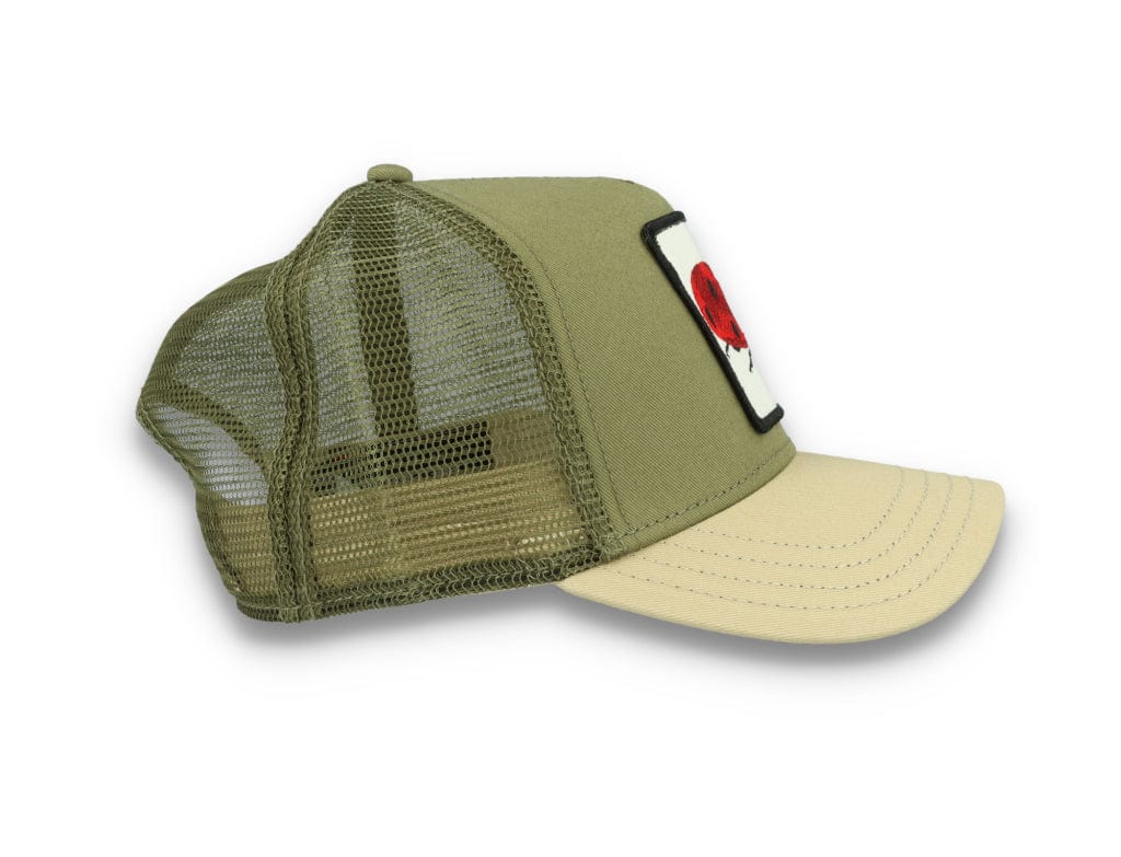 Goorin Trucker Cap The Lady Bug Olive Green - LOKK