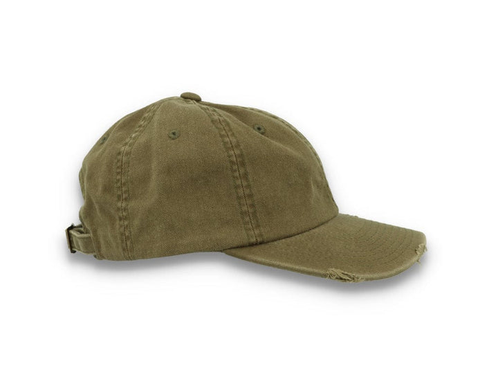 Low Profile Destroyed Cap Buck Green 6245DC - LOKK