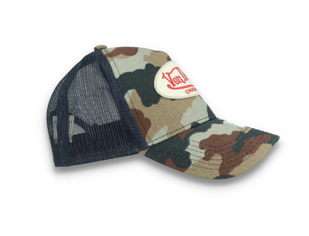 Von Dutch Trucker Cap Boston Camo/Navy - LOKK