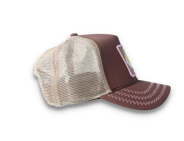 Goorin Trucker Cap Chicky Boom Brown - LOKK