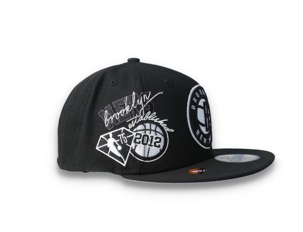 59FIFTY Brooklyn Nets NBA Back Half - LOKK