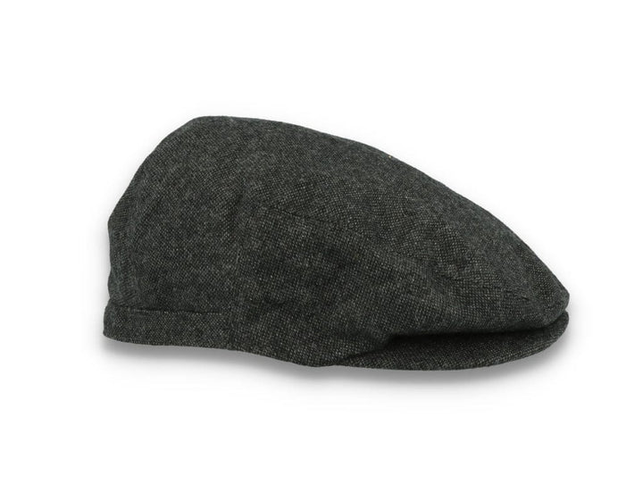 Barbour Barlow Flat Cap Dark Grey - LOKK