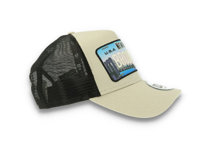 License Plate Trucker New Era  Stone - LOKK