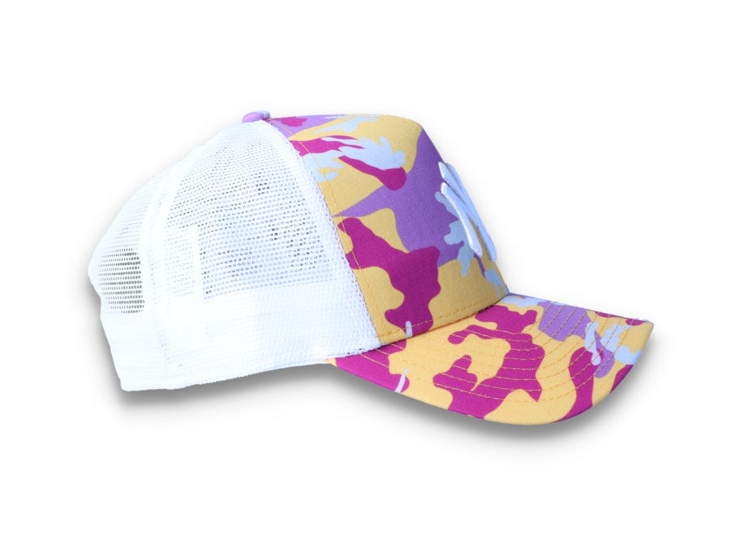 Trucker Cap Camo Pack NY Yankees Pink/Purple/Orange - LOKK