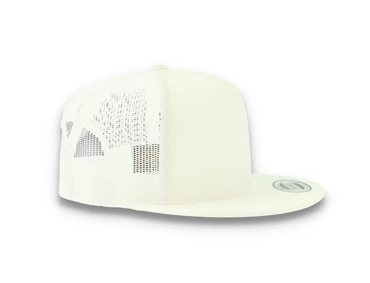 Classic Trucker Cap White/White - Yupoong 6006 - LOKK