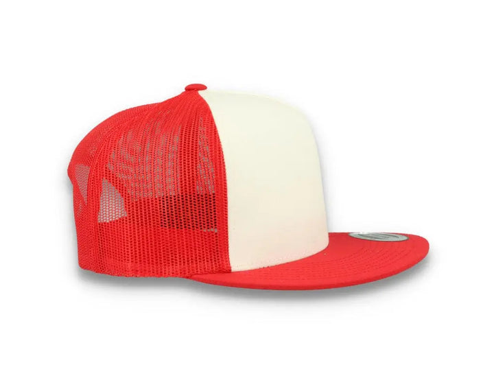 Classic Trucker Cap Red/White/Red - Yupoong 6006 - LOKK