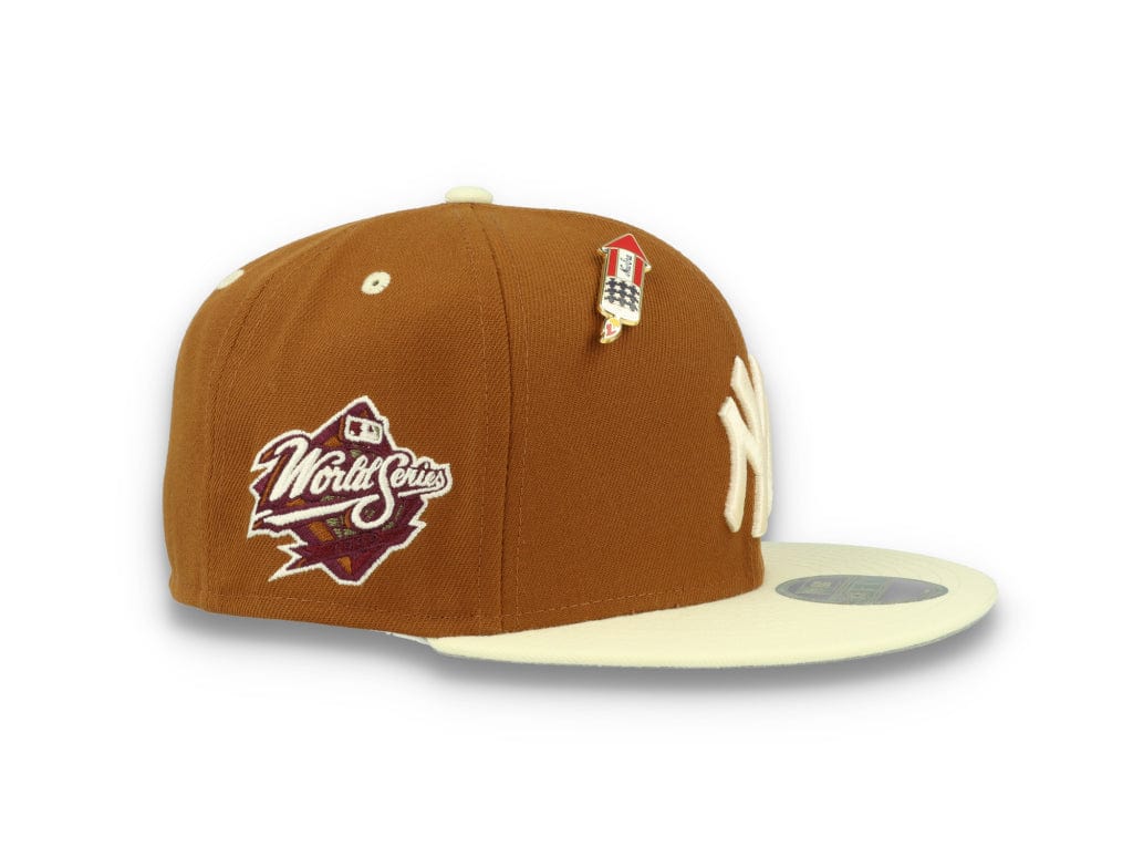 59FIFTY MLB World Series Trail Mix New York Yankees Rust/White - LOKK