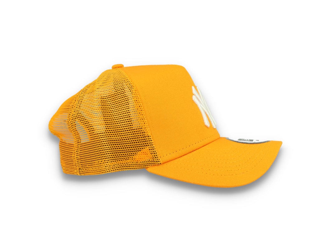 Tonal Mesh Trucker Cap NY Yankees R Gold - LOKK