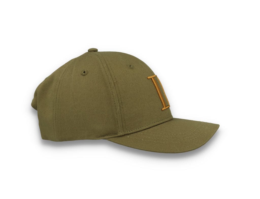 Encore Organic Baseball Cap Olive Night/Rubber - LOKK