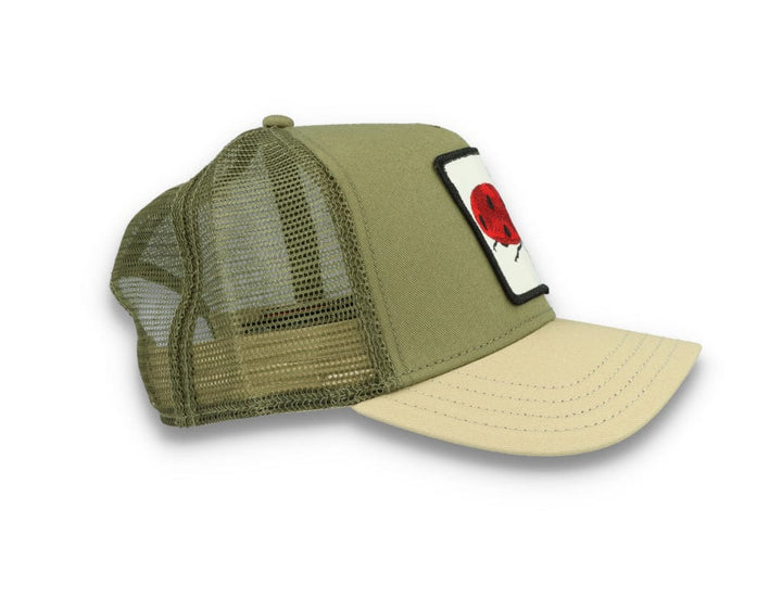 Goorin Trucker Cap The Lady Bug Olive Green - LOKK