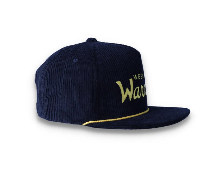 Snapback Cap Black Weekend Warrior Corduroy - LOKK