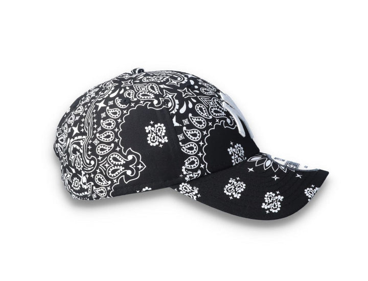 Cap NY Yankees Black Paisley Print 9FORTY - LOKK