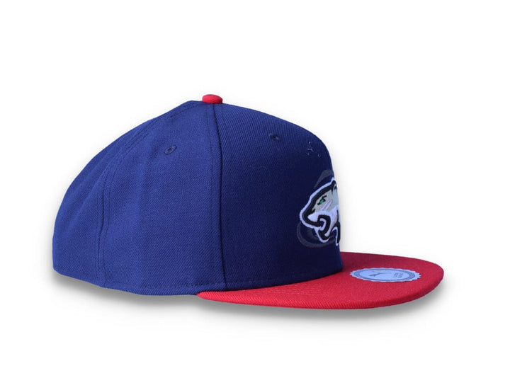 Snapback Cap Hometown Heroes Basketball Peacoat/Puma Red - LOKK