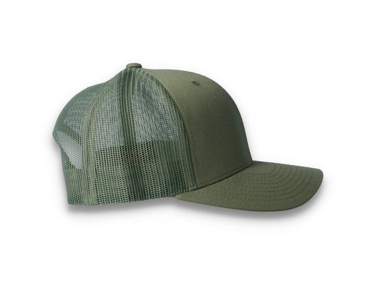 Green Trucker Cap Retro - Yupoong 6606 - LOKK