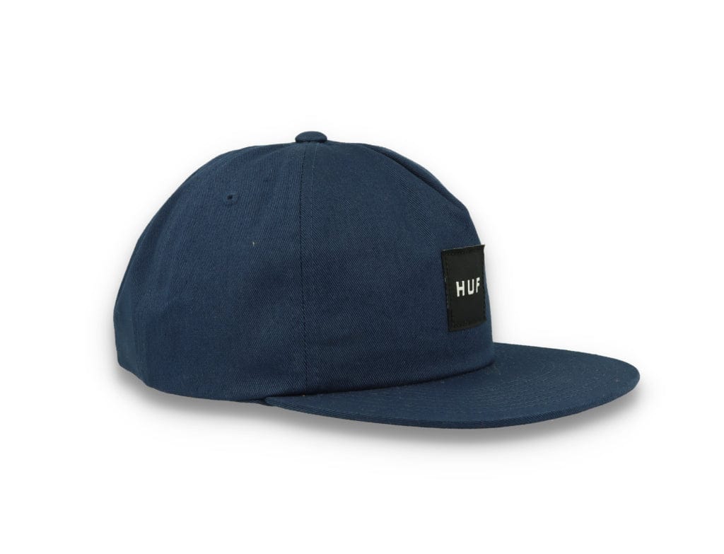Cap Snapback Essential Unstructured Box Indigo Blue - LOKK