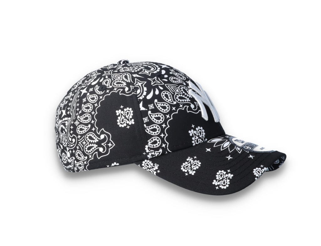 Cap NY Yankees Black Paisley Print 9FORTY - LOKK