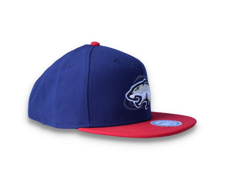 Snapback Cap Hometown Heroes Basketball Peacoat/Puma Red - LOKK