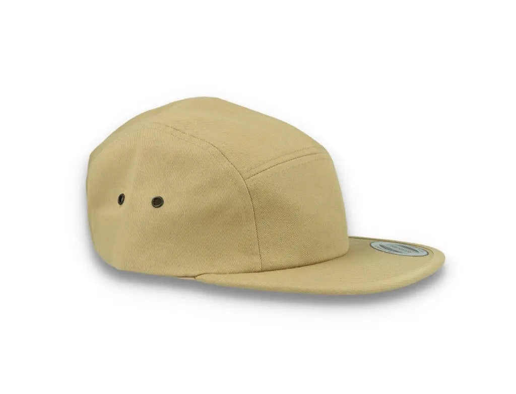 Khaki 5-Panel Classic Jockey Cap - Yupoong 7005 - LOKK