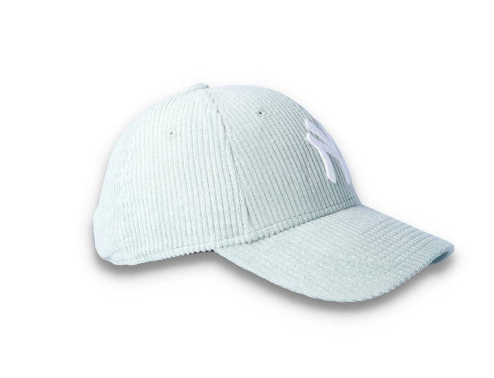Dame Cap NY Yankees Blue Fashion Cord 9FORTY Womens - LOKK