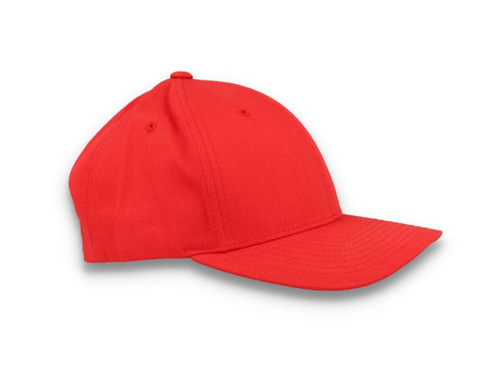 Curved Baseball Cap Snapback Red - Yupoong 7706 - LOKK
