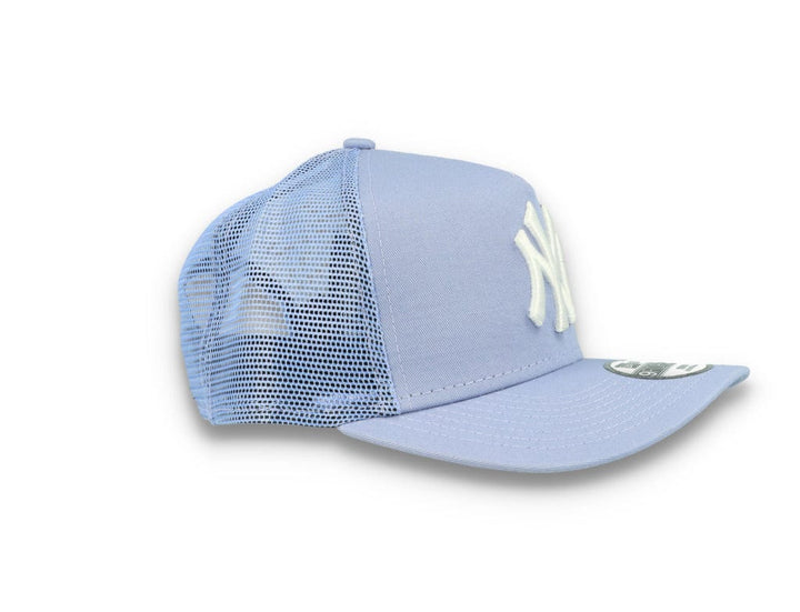 Kids Trucker Cap Tonal Mesh NY Yankees Light Purple - LOKK