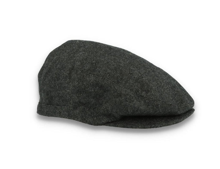 Barbour Barlow Flat Cap Dark Grey - LOKK