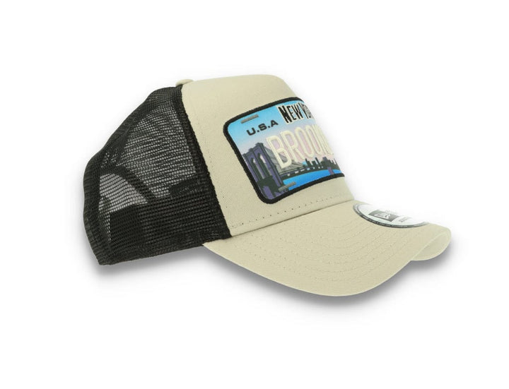 License Plate Trucker New Era  Stone - LOKK