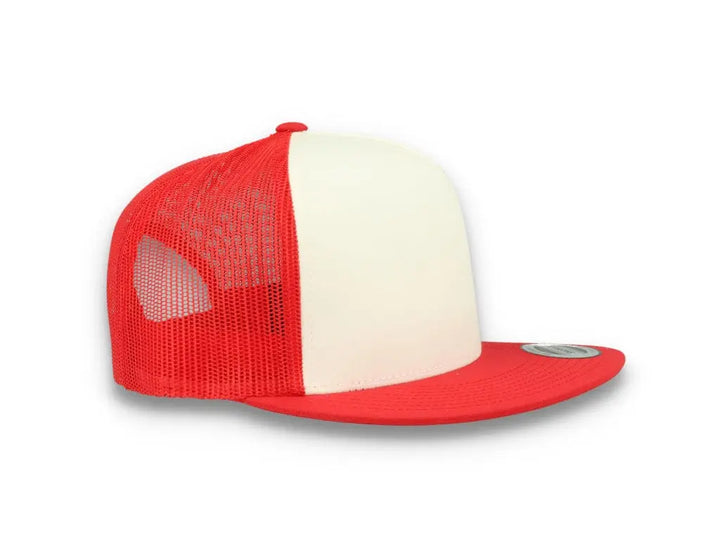 Classic Trucker Cap Red/White/Red - Yupoong 6006 - LOKK