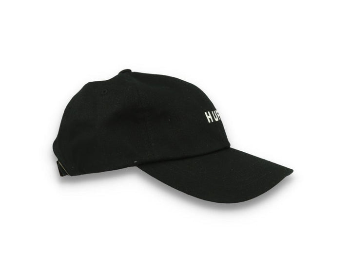 Huf Set Og Cv 6 Panel Hat Black - LOKK