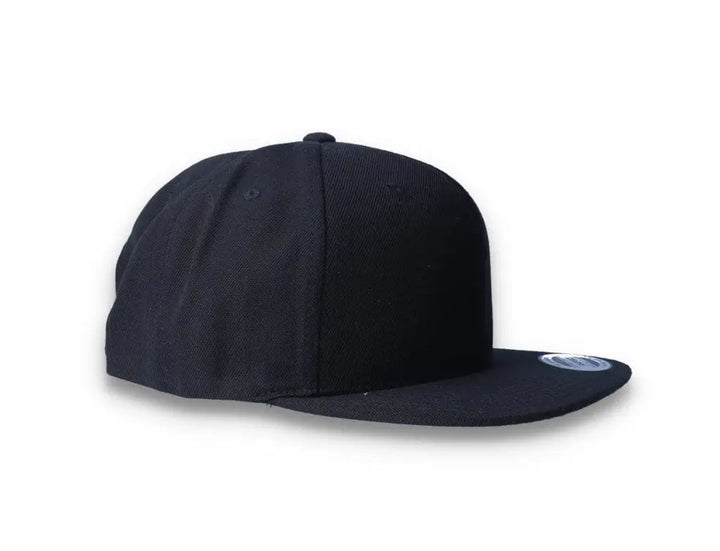 Black Snapback Cap - Yupoong 6089M - LOKK