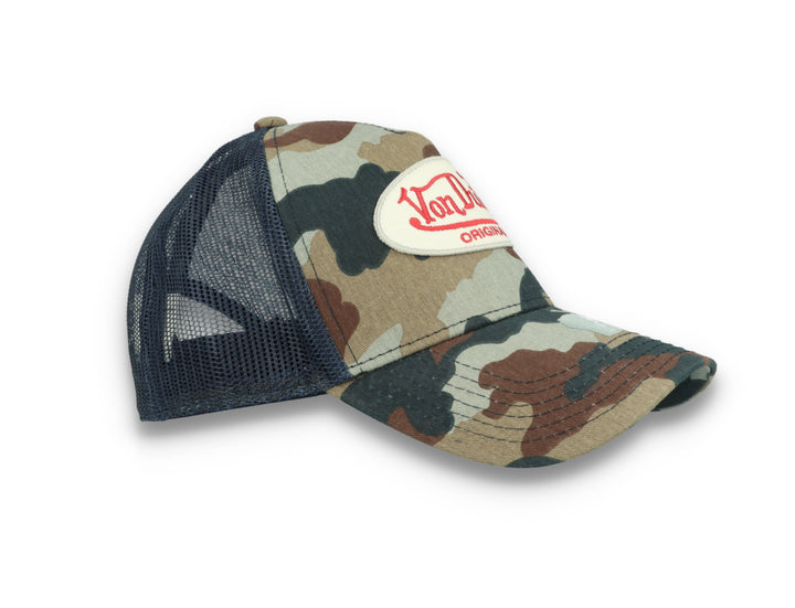 Von Dutch Trucker Cap Boston Camo/Navy - LOKK
