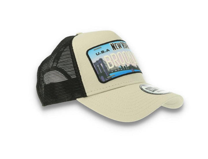 License Plate Trucker New Era  Stone - LOKK