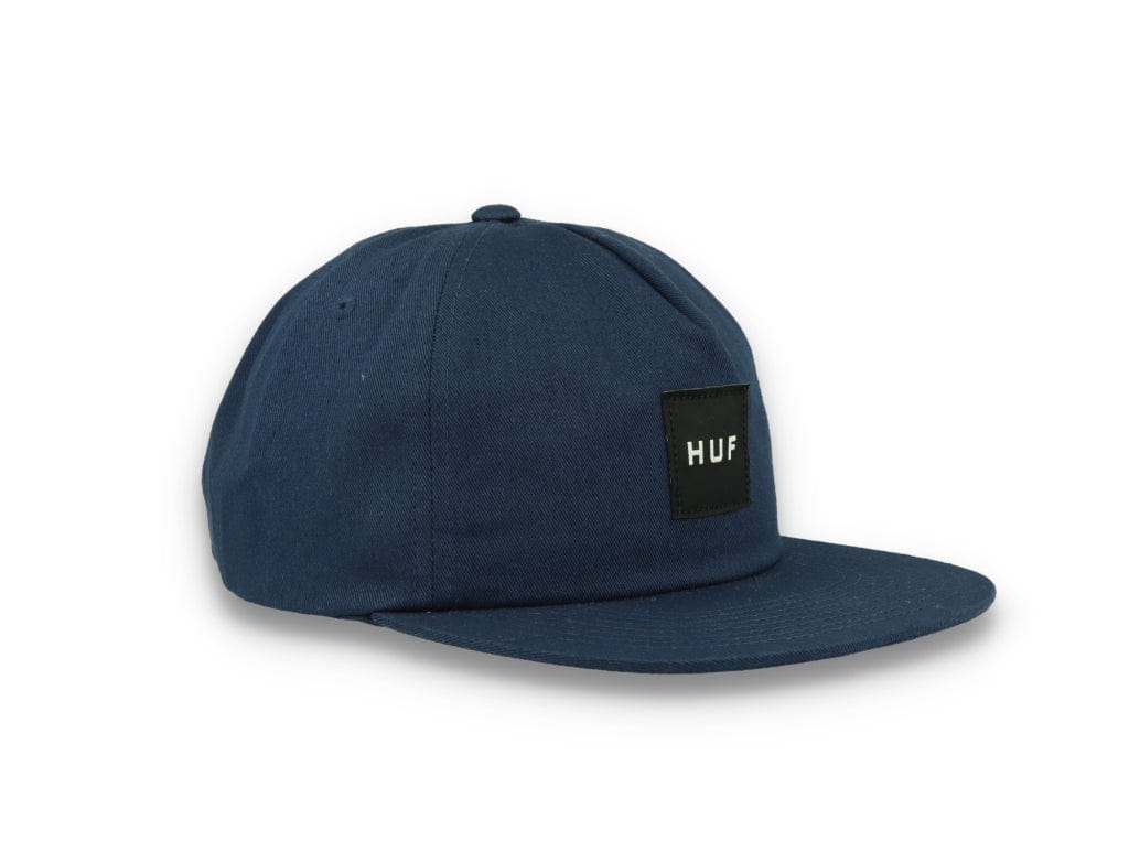 Cap Snapback Essential Unstructured Box Indigo Blue - LOKK