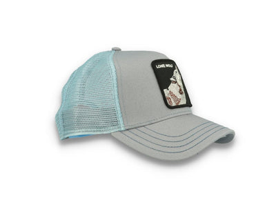 Goorin Trucker Cap  The Lone Wolf Grey