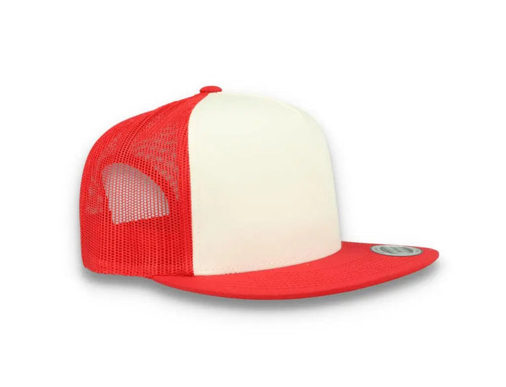 Classic Trucker Cap Red/White/Red - Yupoong 6006 - LOKK