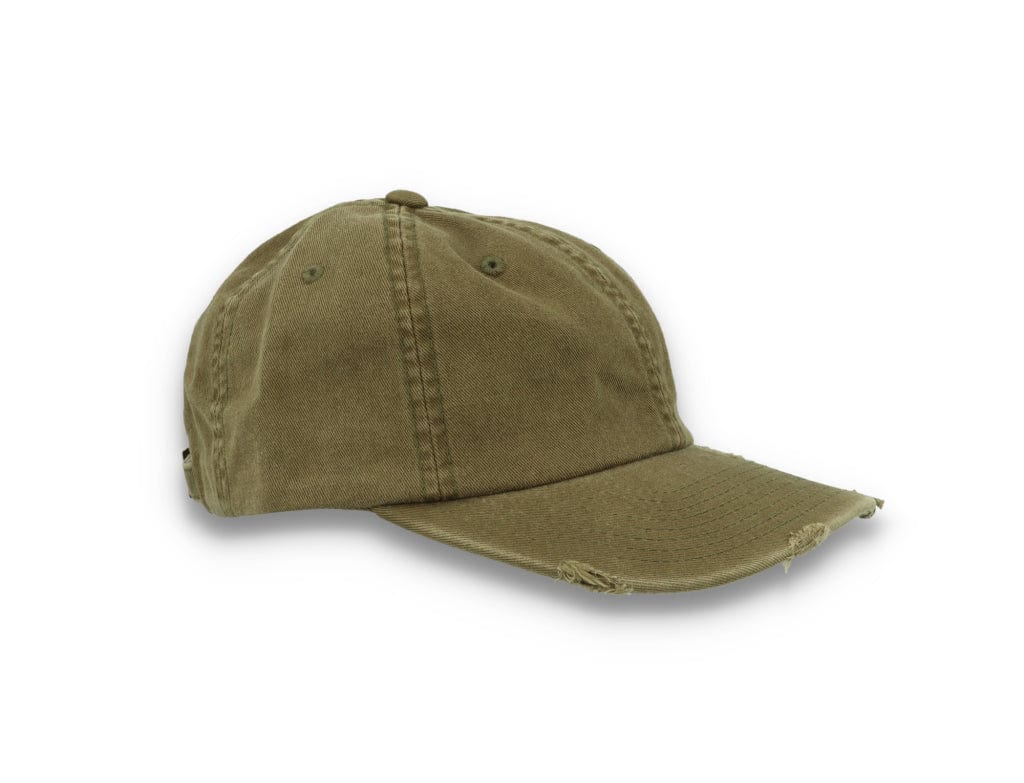 Low Profile Destroyed Cap Buck Green 6245DC - LOKK