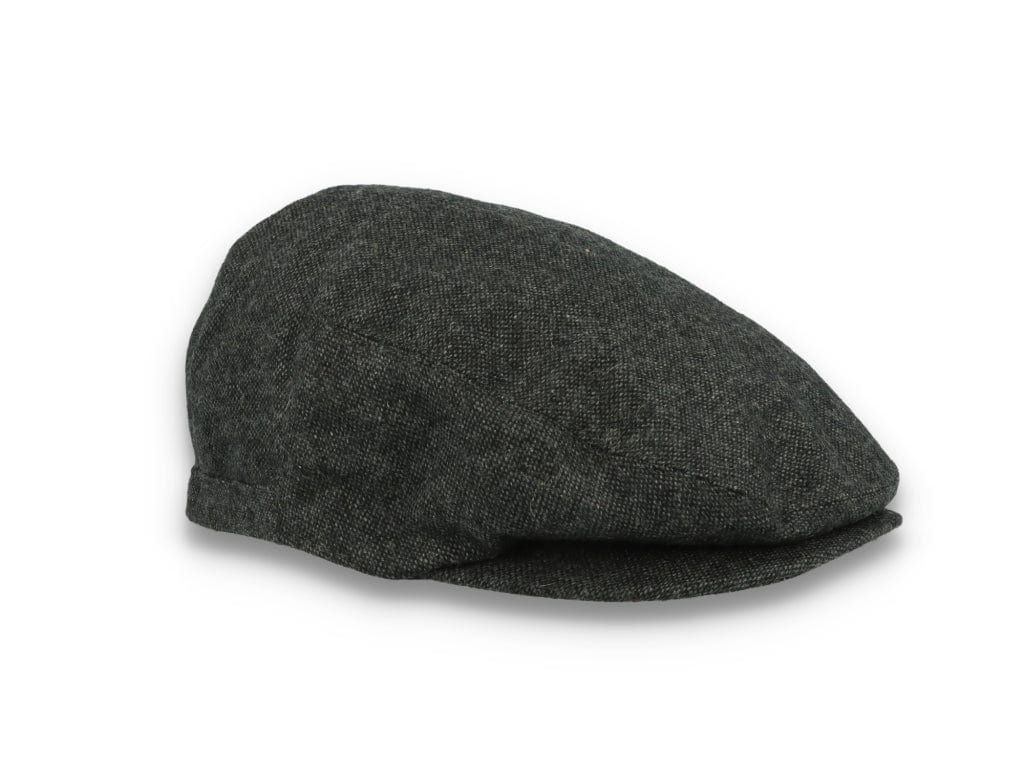 Barbour Barlow Flat Cap Dark Grey - LOKK