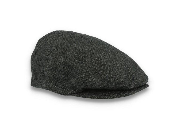 Barbour Barlow Flat Cap Dark Grey - LOKK