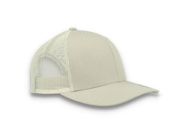 Silver Grey Trucker Cap Retro - Yupoong 6606 - LOKK