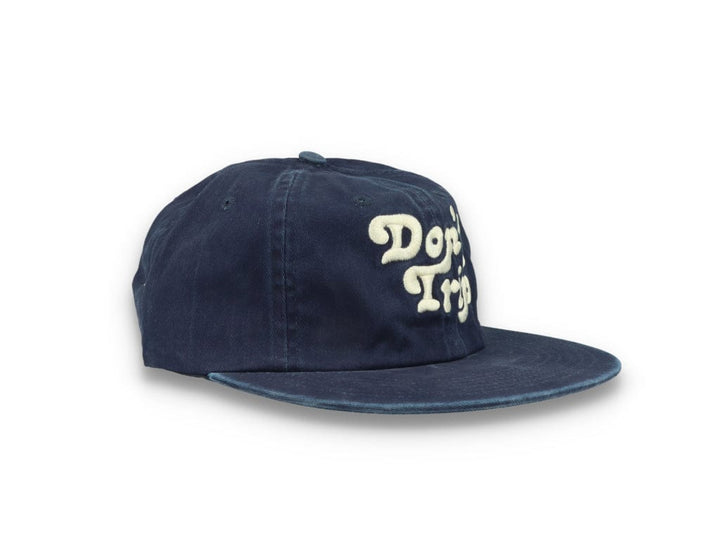 Free & Easy Don't Trip Strapback Hat Washed Navy - LOKK