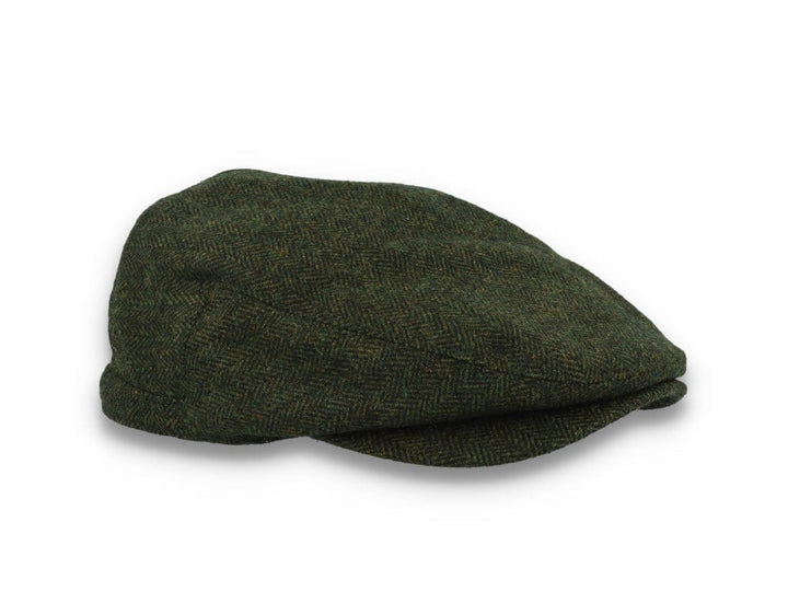 Barbour Barlow Flat Cap Olive - LOKK
