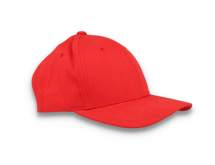 Curved Baseball Cap Snapback Red - Yupoong 7706 - LOKK