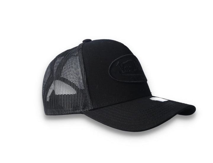 Von Dutch Trucker Cap Boston Black/Black - LOKK