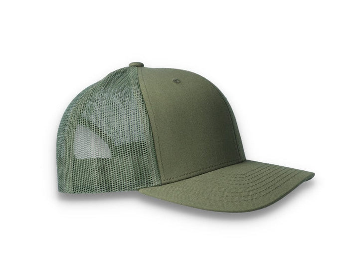 Green Trucker Cap Retro - Yupoong 6606 - LOKK